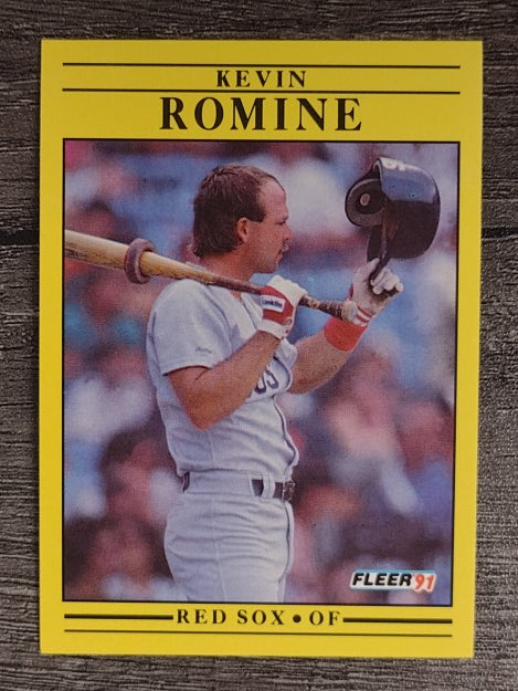 1991 Fleer #113 Kevin Romine