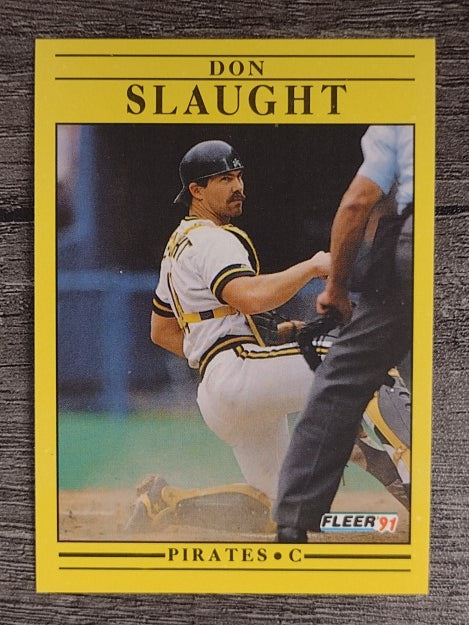 1991 Fleer #49 Don Slaught