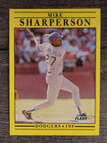 1991 Fleer #221 Mike Sharperson