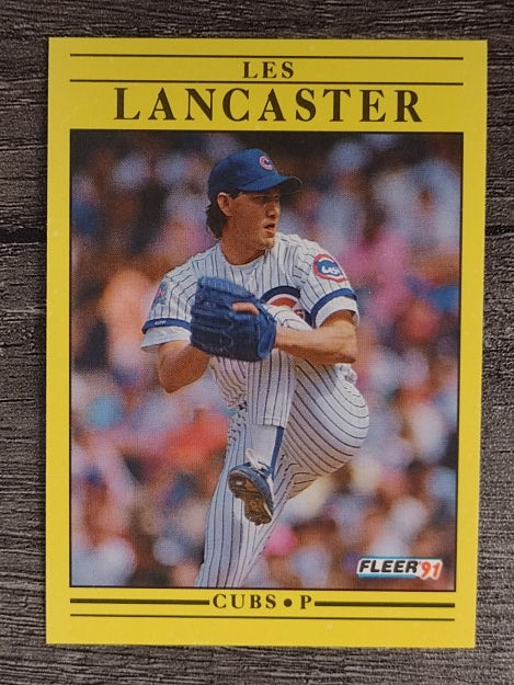1991 Fleer #424 Les Lancaster