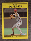 1991 Fleer #394 Jose DeJesus