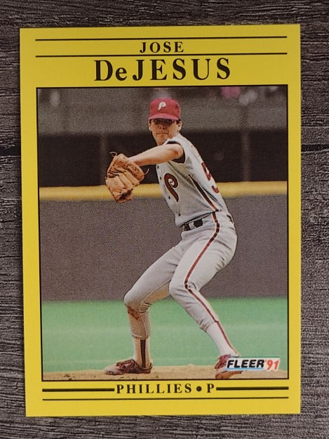 1991 Fleer #394 Jose DeJesus