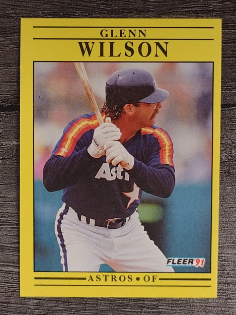 1991 Fleer #519 Glenn Wilson
