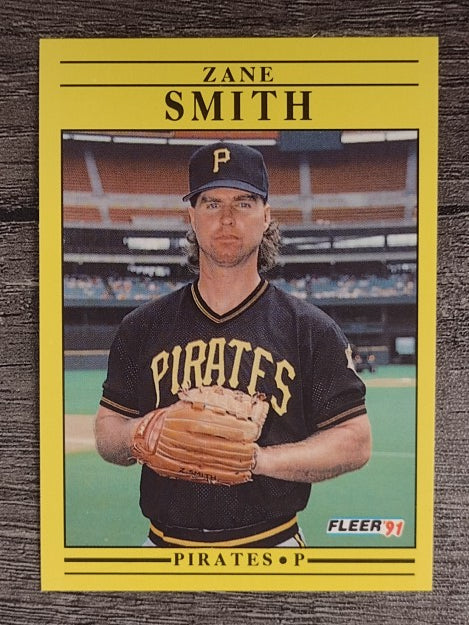 1991 Fleer #51 Zane Smith