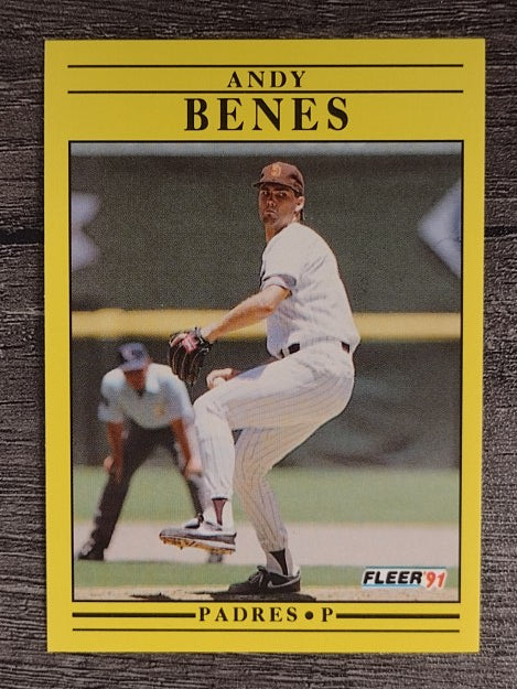 1991 Fleer #524 Andy Benes