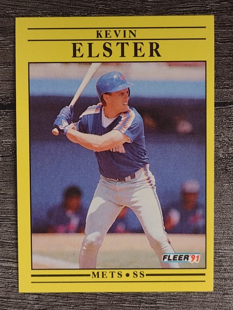 1991 Fleer #145 Kevin Elster