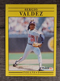 1991 Fleer #380 Sergio Valdez