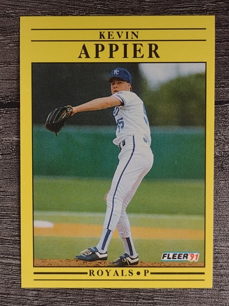1991 Fleer #549 Kevin Appier