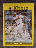 1991 Fleer #128 Carlos Martinez
