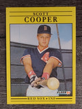 1991 Fleer #91 Scott Cooper