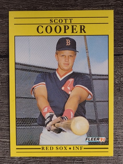 1991 Fleer #91 Scott Cooper