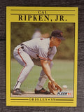 1991 Fleer #490 Cal Ripken