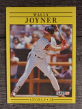 1991 Fleer #317 Wally Joyner