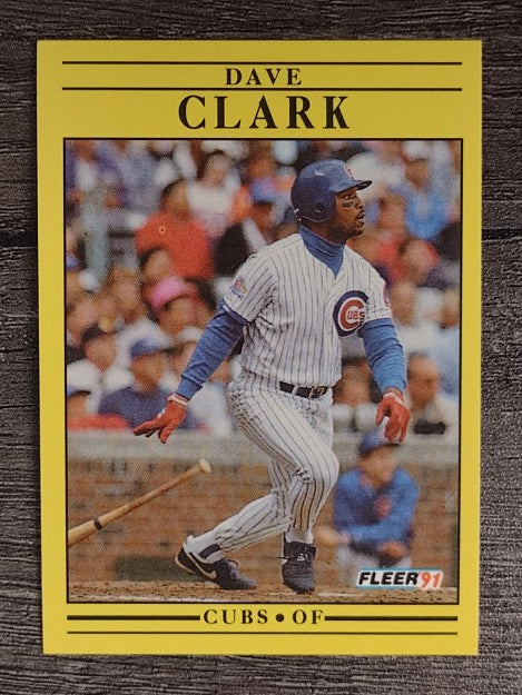 1991 Fleer #417 Dave Clark