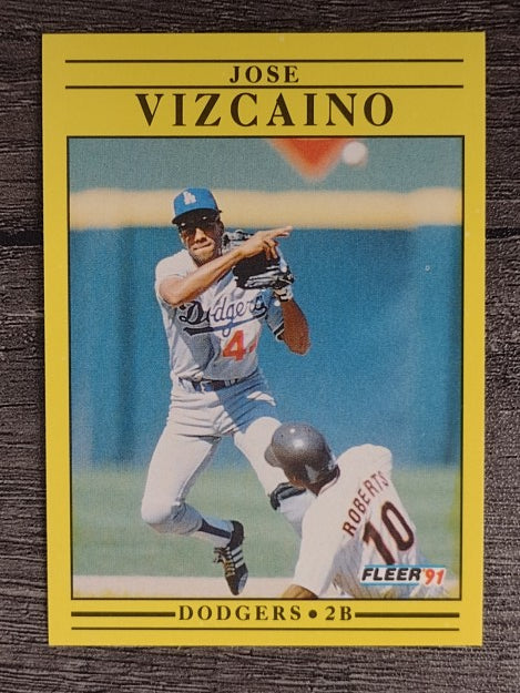 1991 Fleer #223 Jose Vizcaino