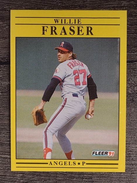 1991 Fleer #314 Willie Fraser