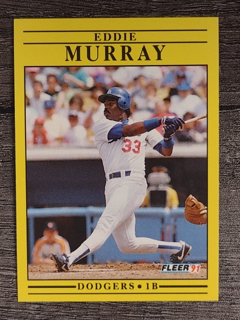 1991 Fleer #214 Eddie Murray