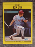 1991 Fleer #402 John Kruk