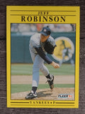 1991 Fleer #678 Jeff D. Robinson