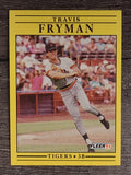 1991 Fleer #336 Travis Fryman