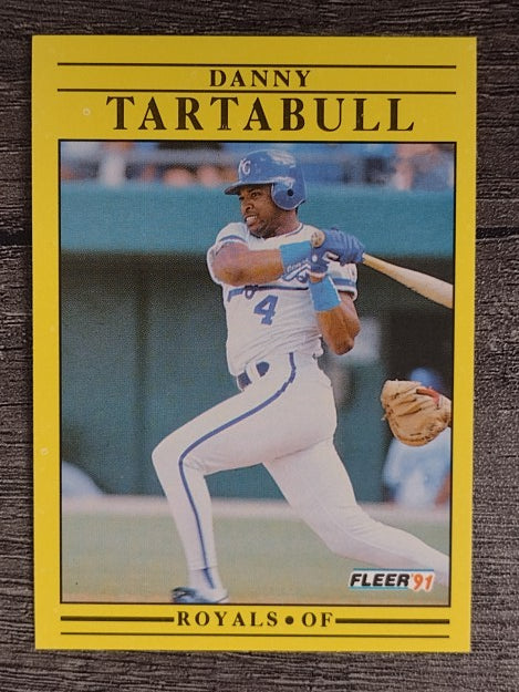 1991 Fleer #572 Danny Tartabull