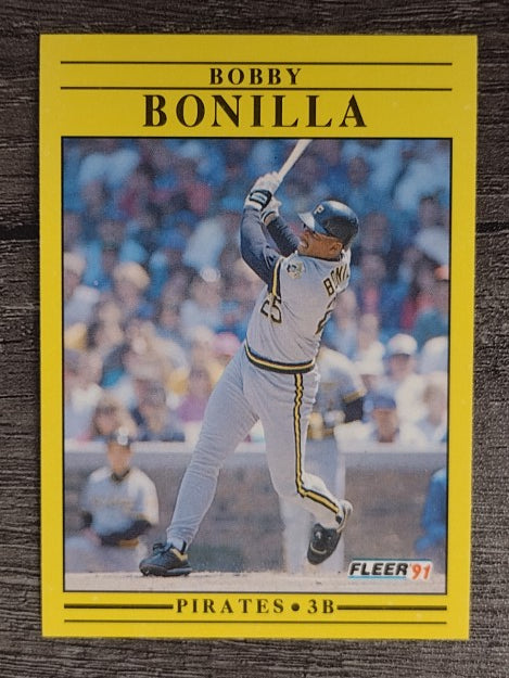1991 Fleer #34 Bobby Bonilla