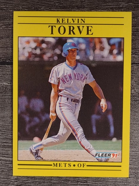 1991 Fleer #163 Kelvin Torve