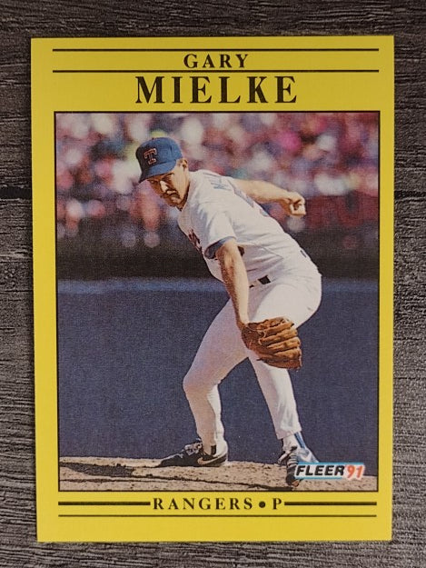 1991 Fleer #293 Gary Mielke