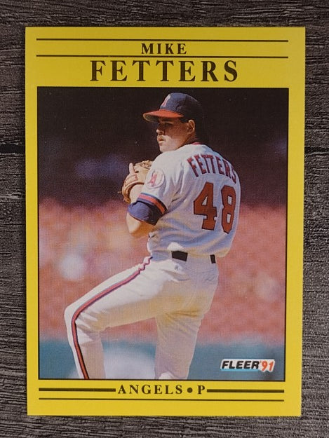 1991 Fleer #312 Mike Fetters