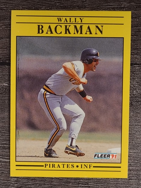1991 Fleer #29 Wally Backman