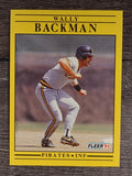 1991 Fleer #29 Wally Backman