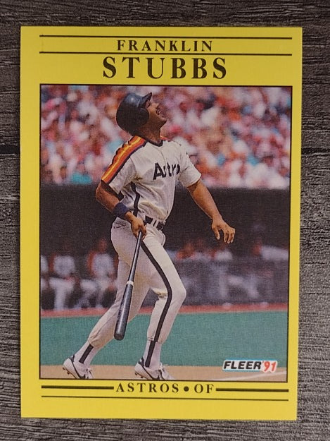 1991 Fleer #518 Franklin Stubbs