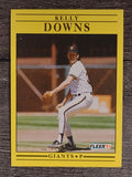 1991 Fleer #261 Kelly Downs