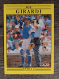 1991 Fleer #421 Joe Girardi