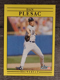 1991 Fleer #594 Dan Plesac