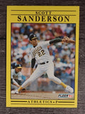 1991 Fleer #23 Scott Sanderson