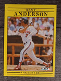1991 Fleer #306 Kent Anderson