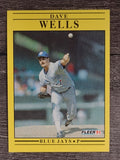 1991 Fleer #188 David Wells