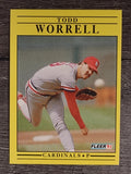 1991 Fleer #653 Todd Worrell
