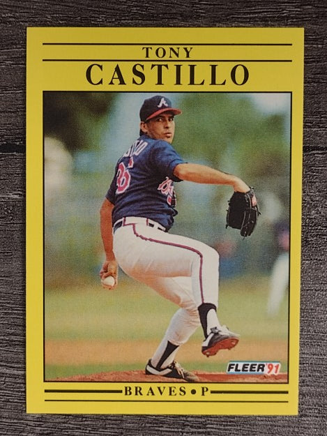 1991 Fleer #685 Tony Castillo