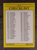 1991 Fleer #720 CL:Yankees/Braves/Superstars/Specials