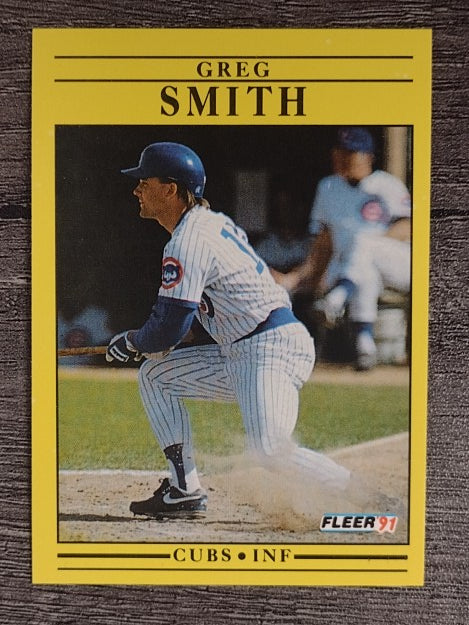 1991 Fleer #433 Greg Smith