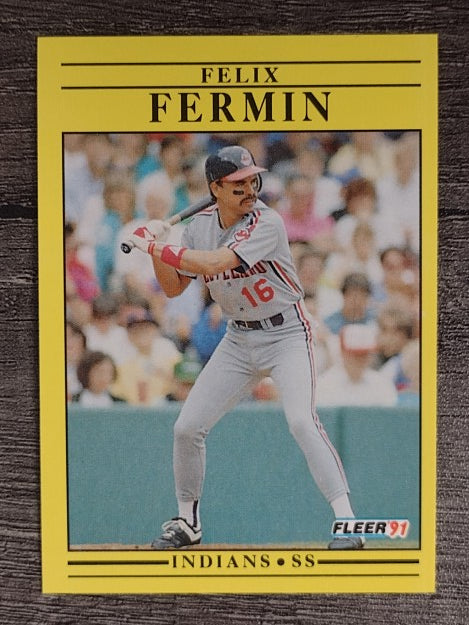 1991 Fleer #367 Felix Fermin