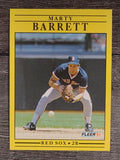 1991 Fleer #84 Marty Barrett