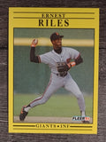 1991 Fleer #271 Ernest Riles