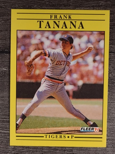 1991 Fleer #354 Frank Tanana