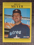1991 Fleer #510 Brian Meyer