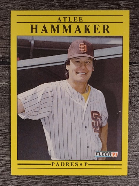 1991 Fleer #530 Atlee Hammaker