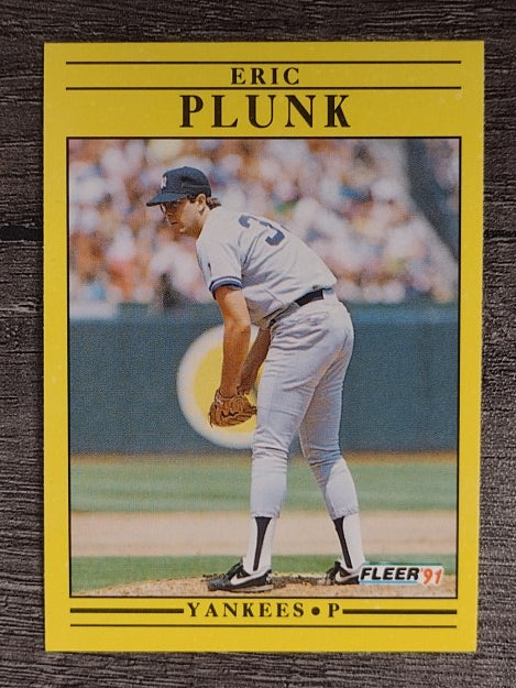 1991 Fleer #676 Eric Plunk