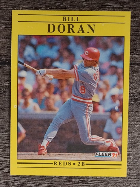 1991 Fleer #63 Bill Doran